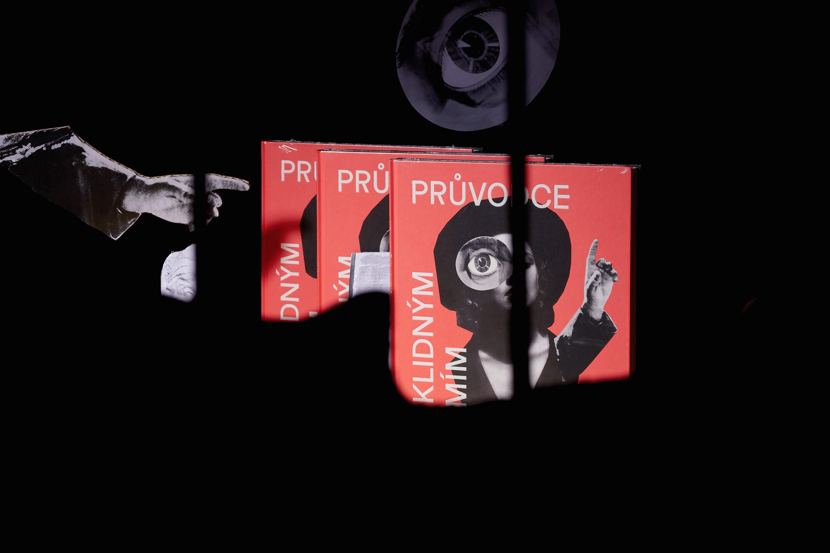 graphic design for the book Průvodce neklidným územím III / Příběhy česko-slovenské fotografie (Labyrint)