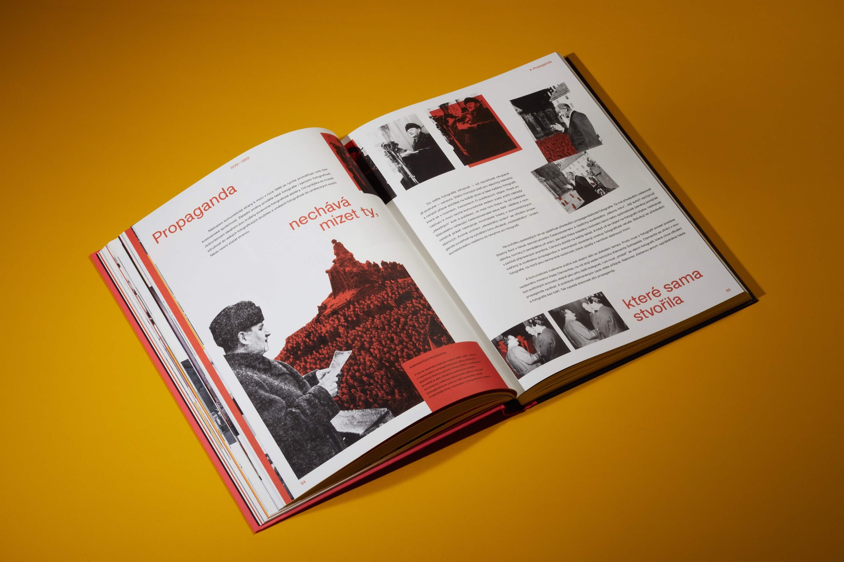 graphic design for the book Průvodce neklidným územím III / Příběhy česko-slovenské fotografie (Labyrint)