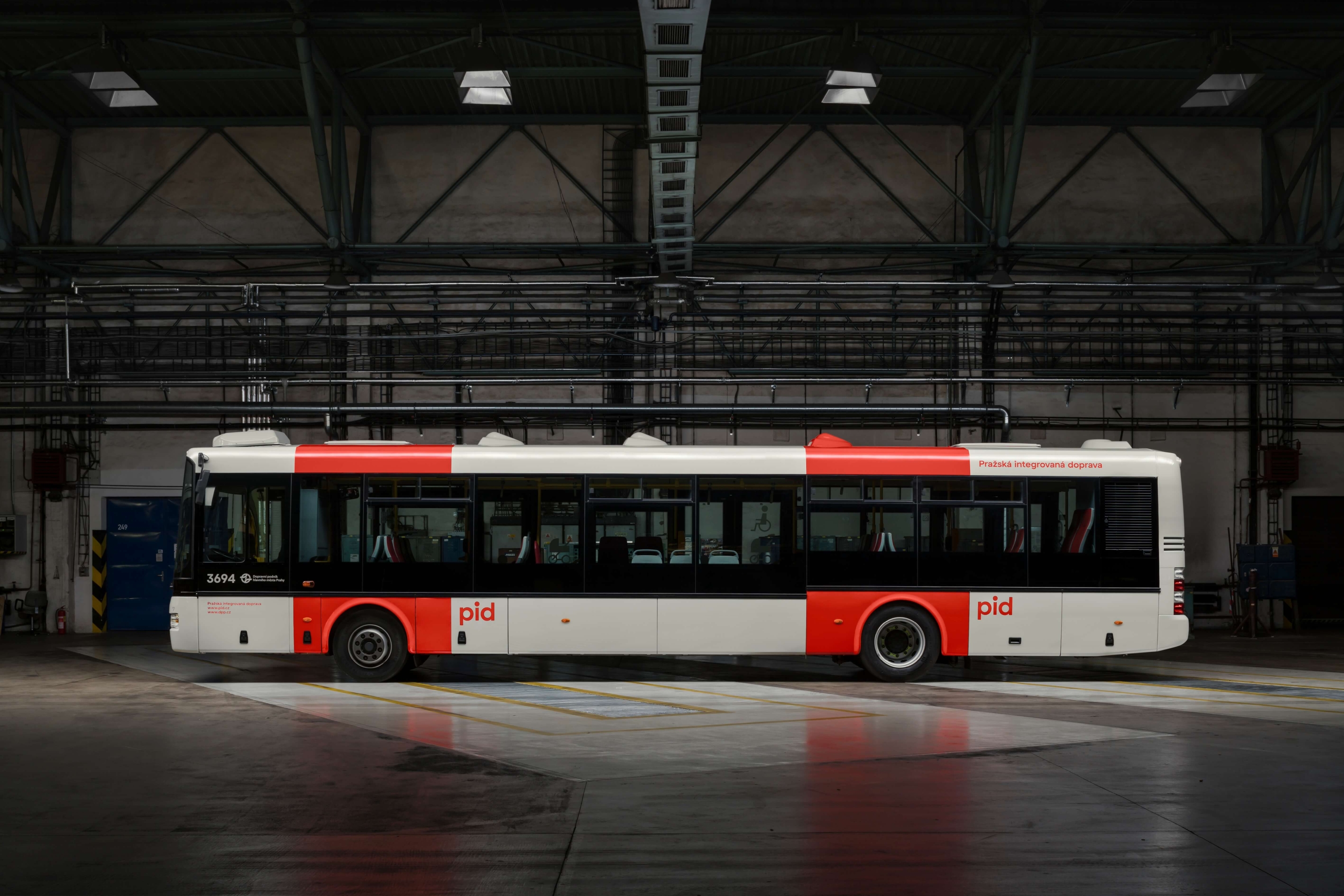 visual style for Prague Integrated Transport