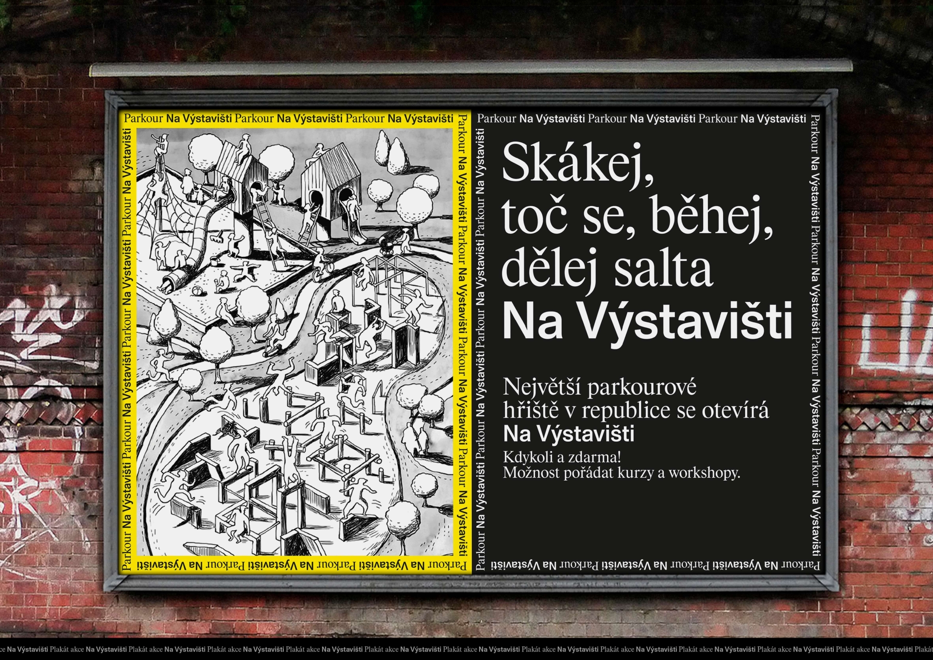 visual identity for Výstaviště Praha