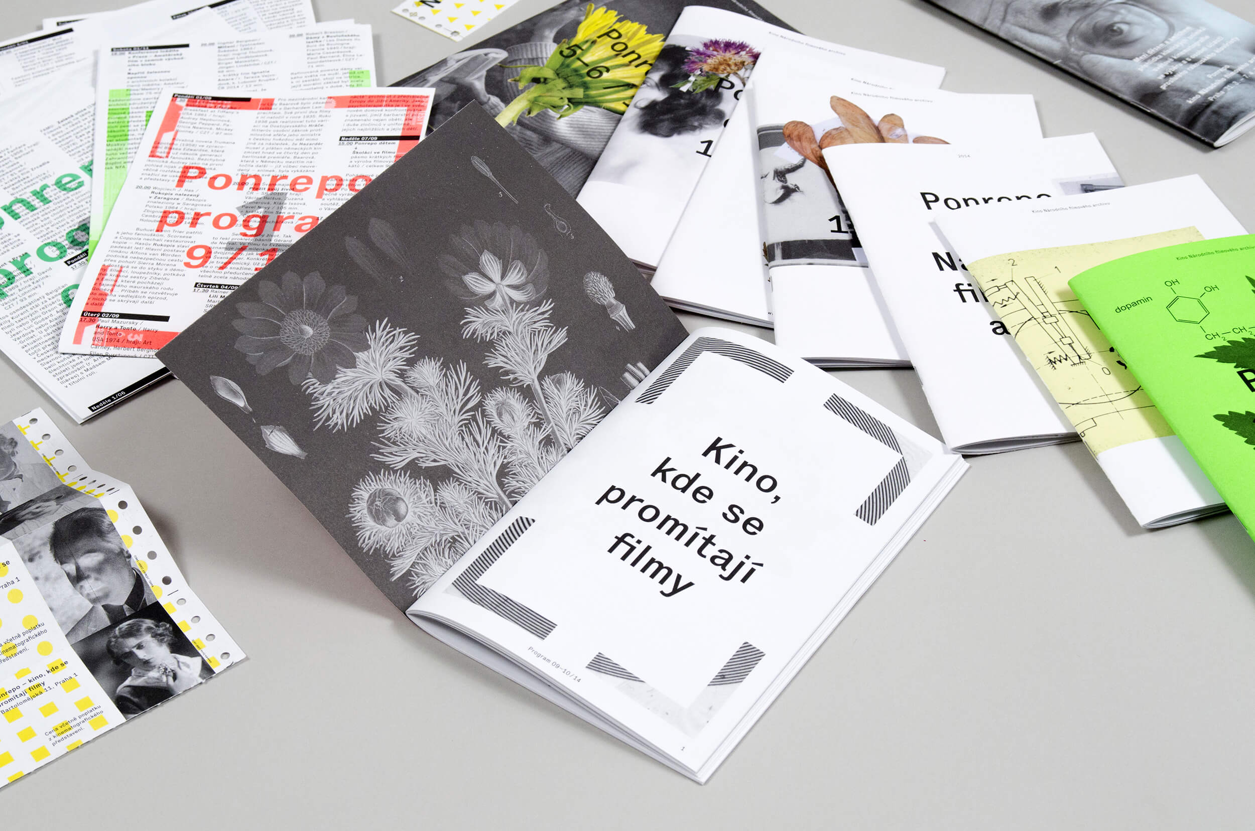 visual style for the National Film Archive