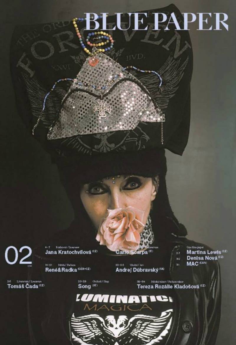 portréty Jany Kratochvílové pro Blue Paper