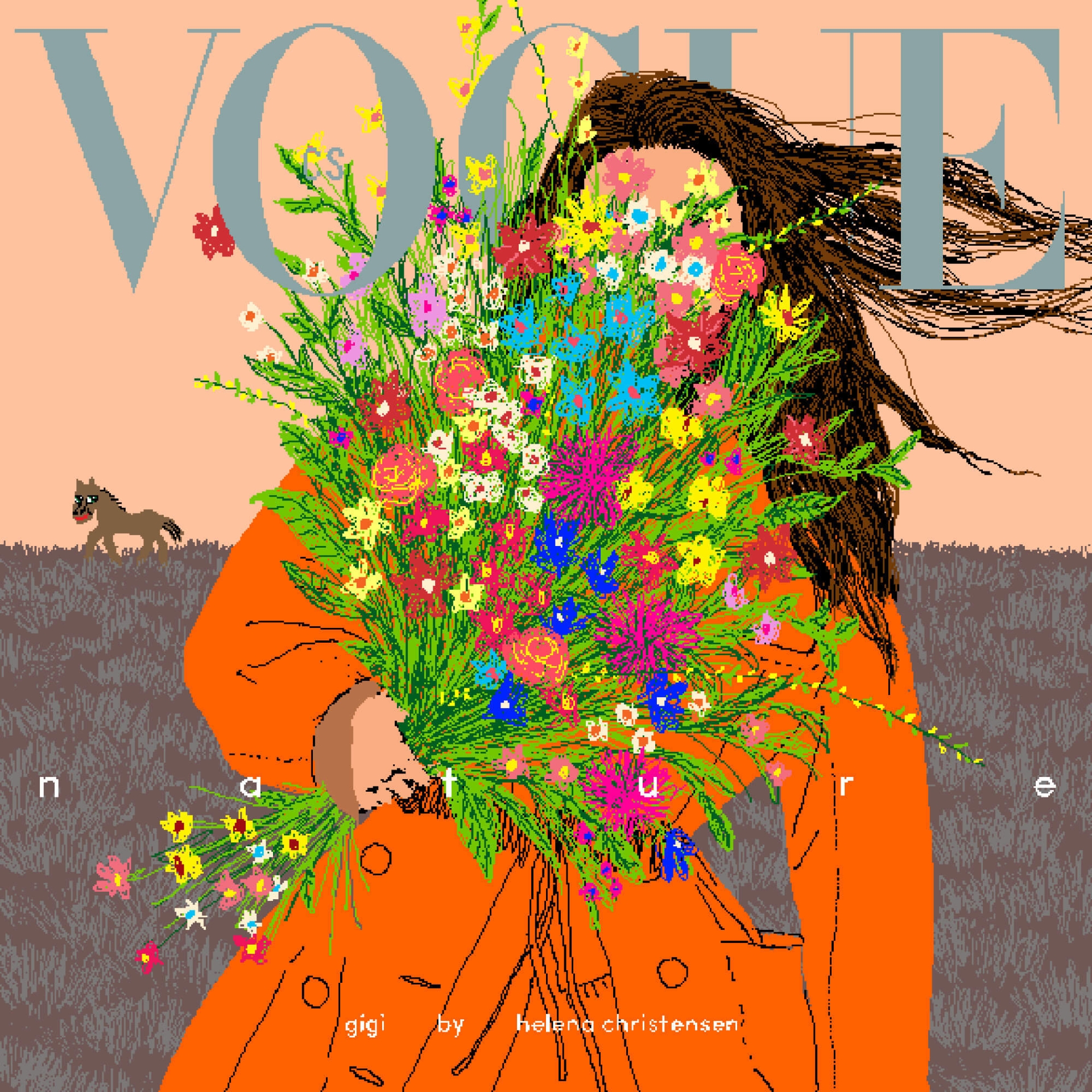 ilustrace pro Vogue CS, Hobulet, Recycle a AVU