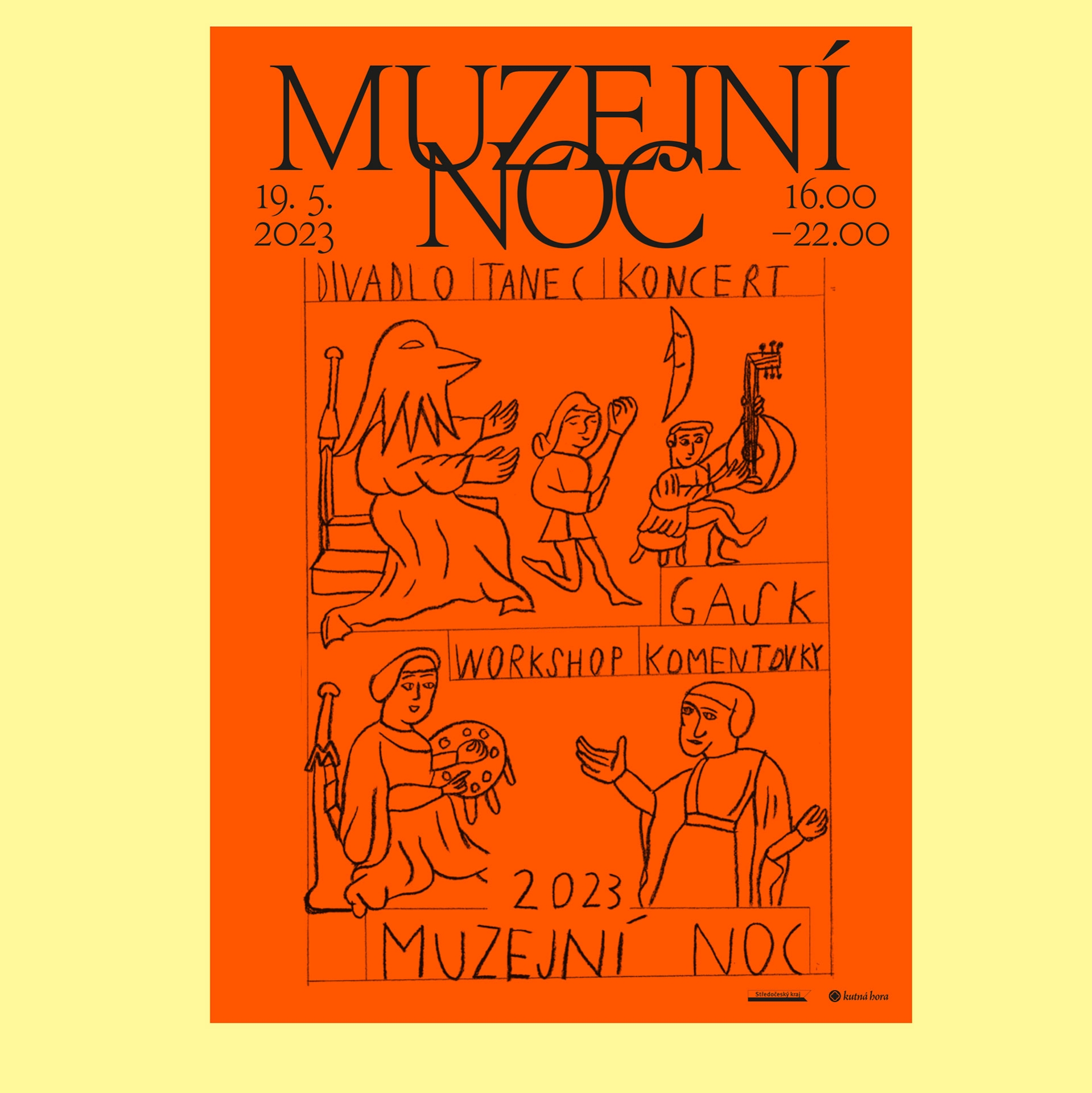 ilustrace autorské knihy Kniha vnímání (LUX – Michal Štěpánek) a ilustrace pro GASK