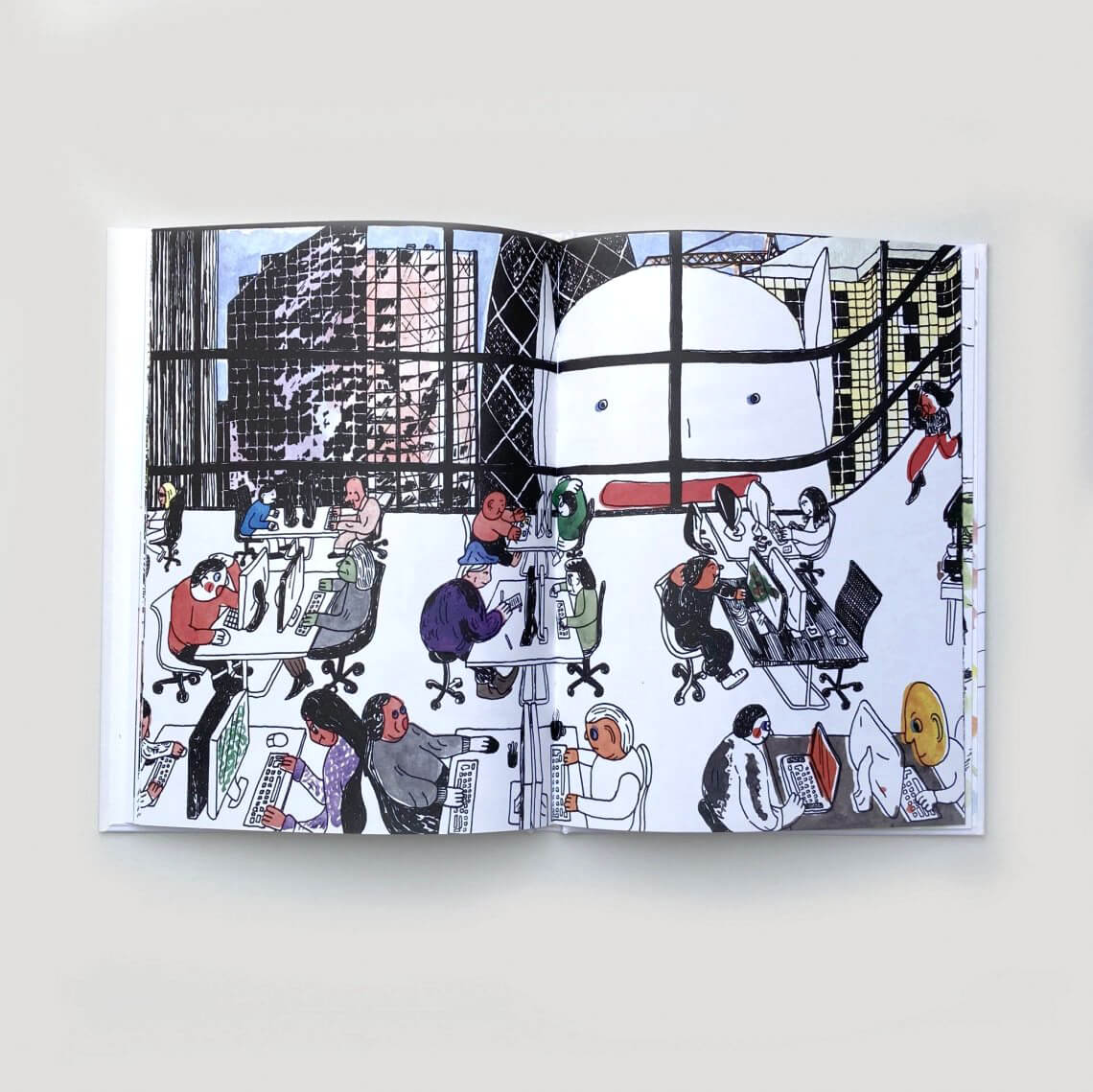 illustrations for her original book OBR (Baobab)