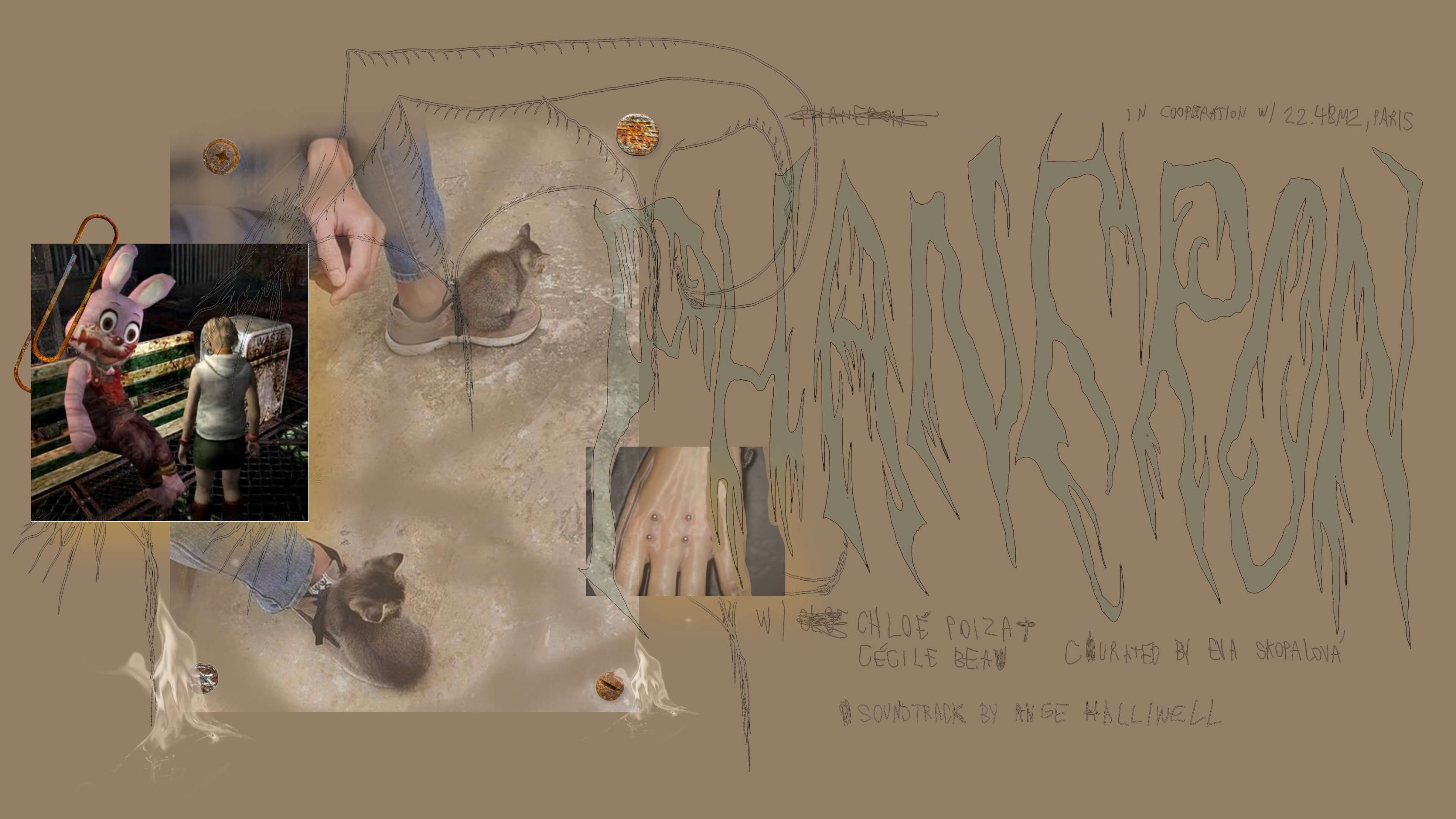 graphic design for A.M. 180 gallery