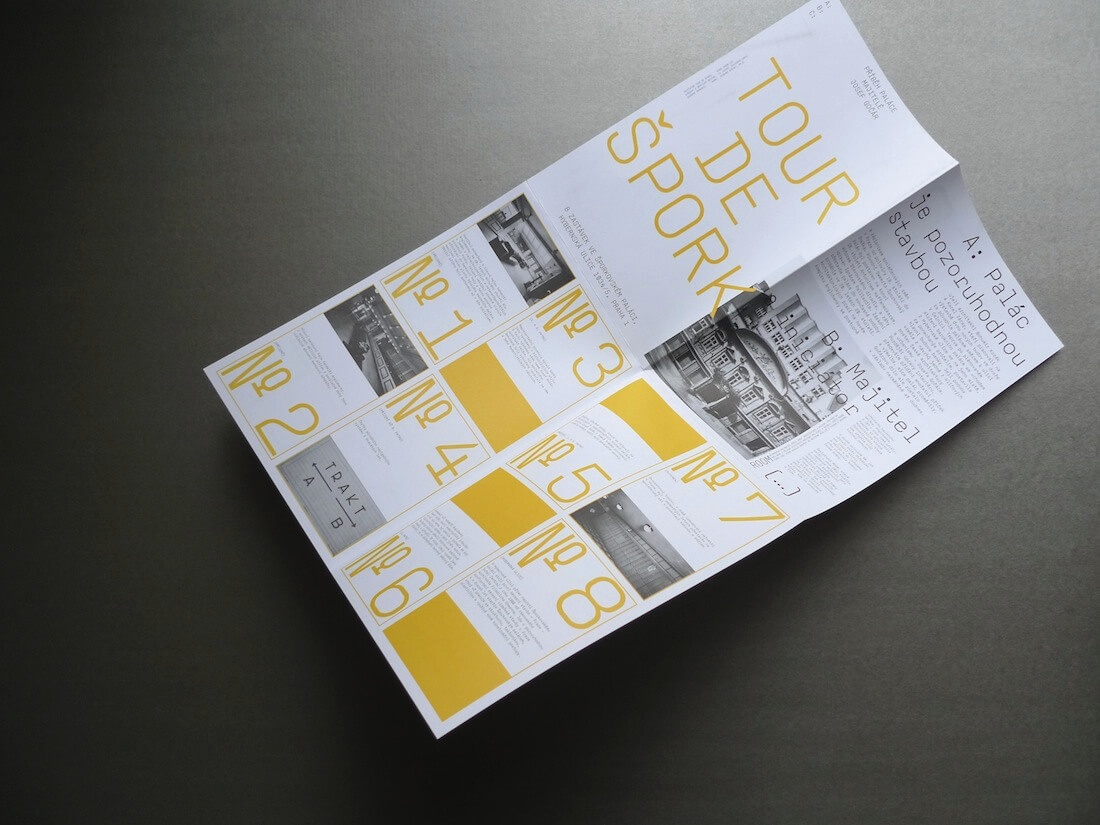 graphic design for the One World festival and Designblok presentation at Spork Palace