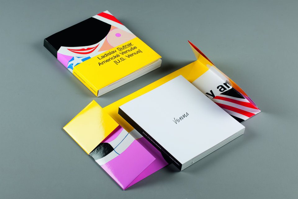 the book Ladislav Sutnar: U.S. Venus, concept and graphic design of print materials of the exhibition and catalog Glamour: Women