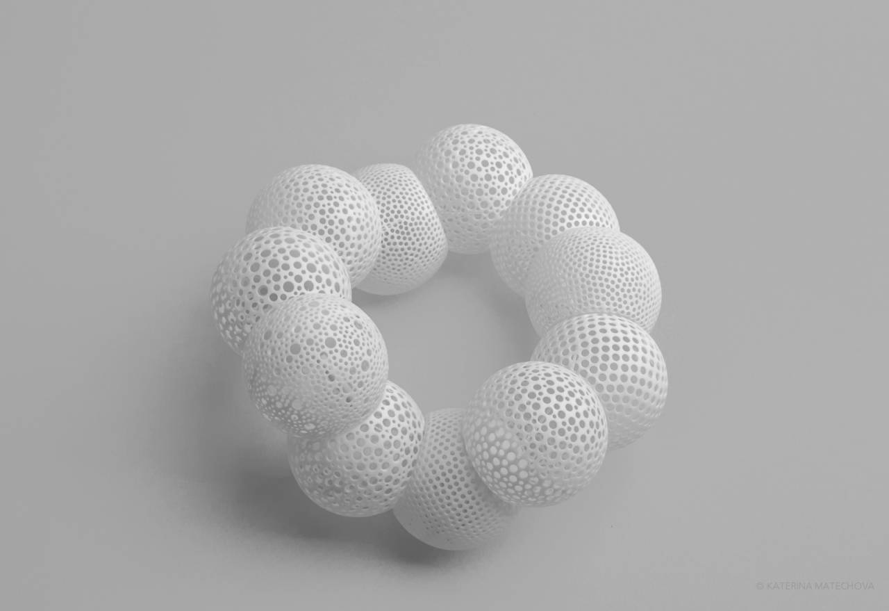 Giant Kareta eggs and ping pong ball necklace