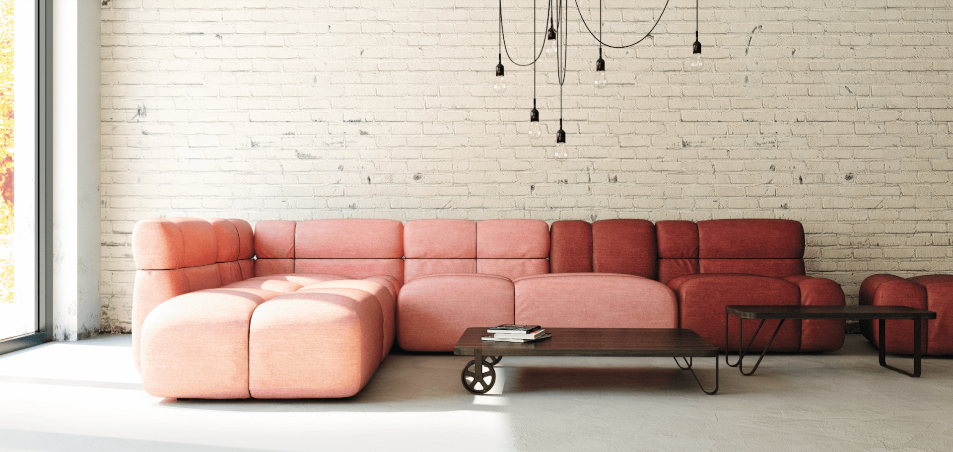Package (Boris Klimek and Lenka Damová) and Soft (hippos design) collections of sofa sets