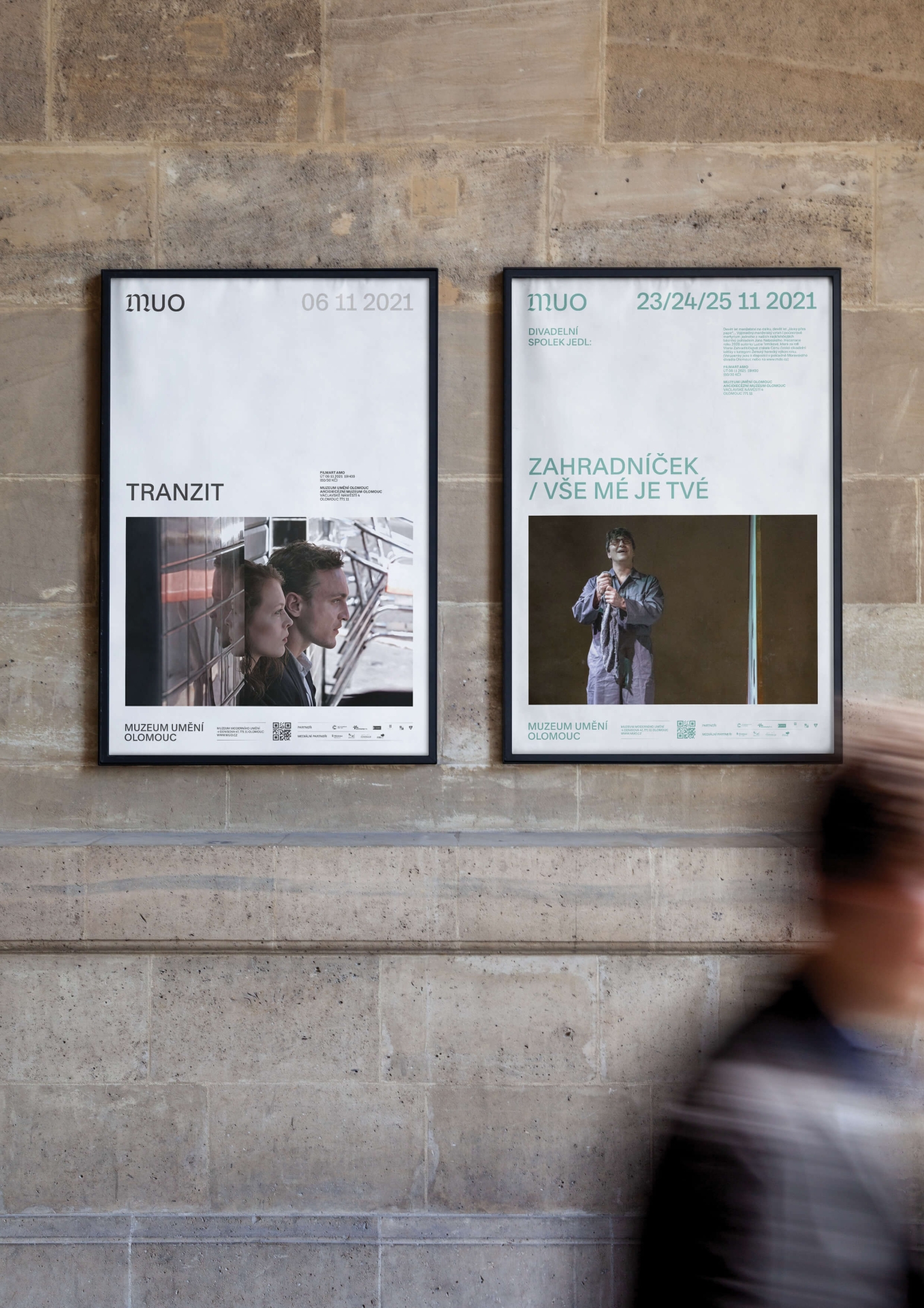 visual identity for Olomouc Museum of Art