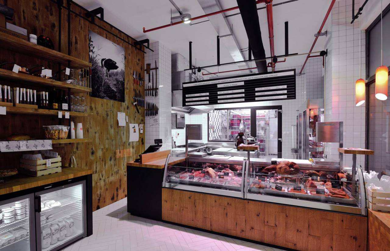 koncept a vizuální styl řeznictví