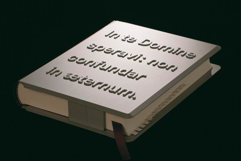 graphic design of Trappist psalter and The Brussels Dream publication