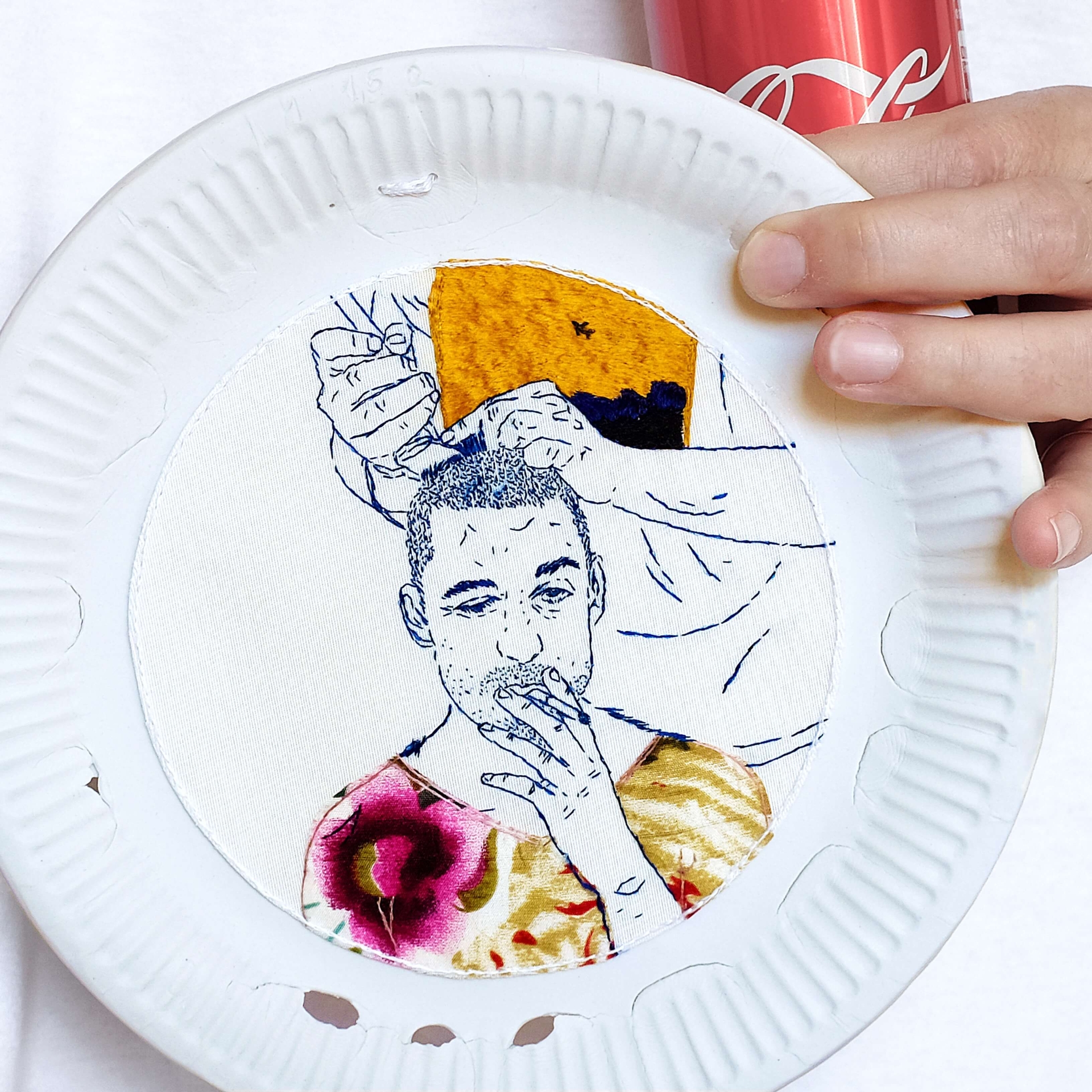 New Urban Picnic embroidered dishes
