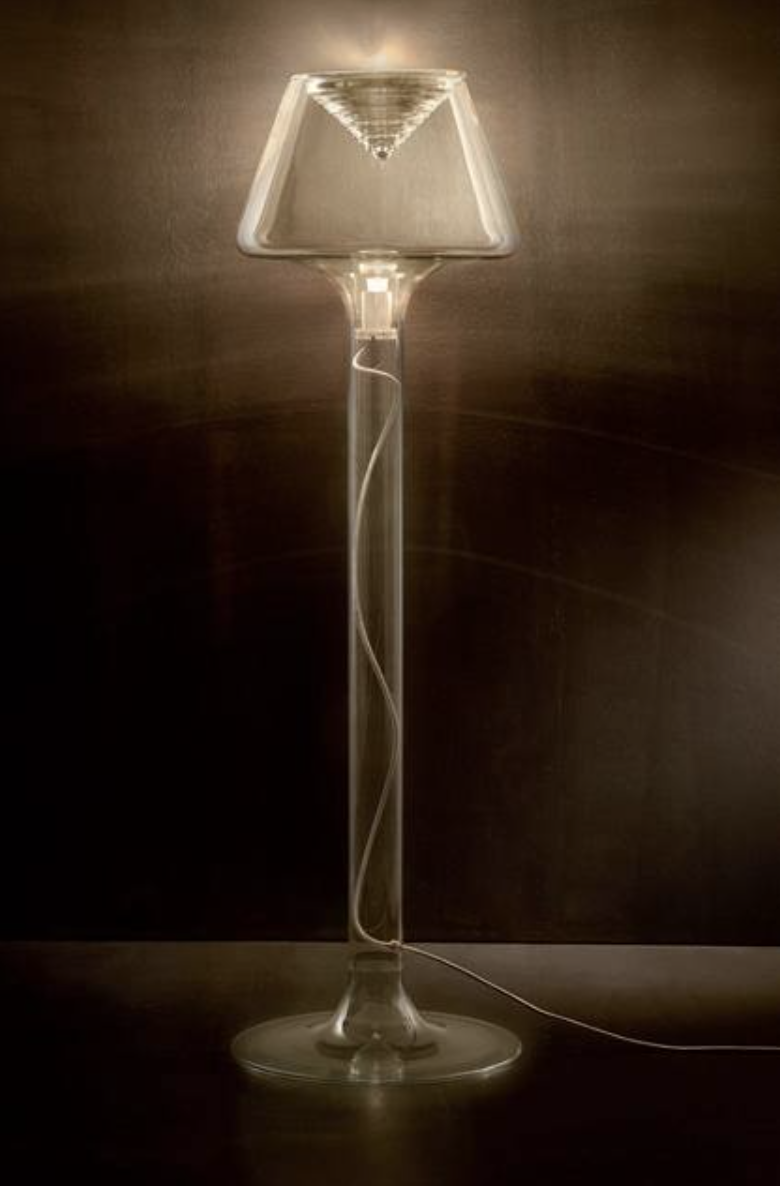 Pica lightings and Pavo vases (Mossi), Jazzper table (UP races), Czech Grand Design 2006 scenography and presentation at Designblok 2007