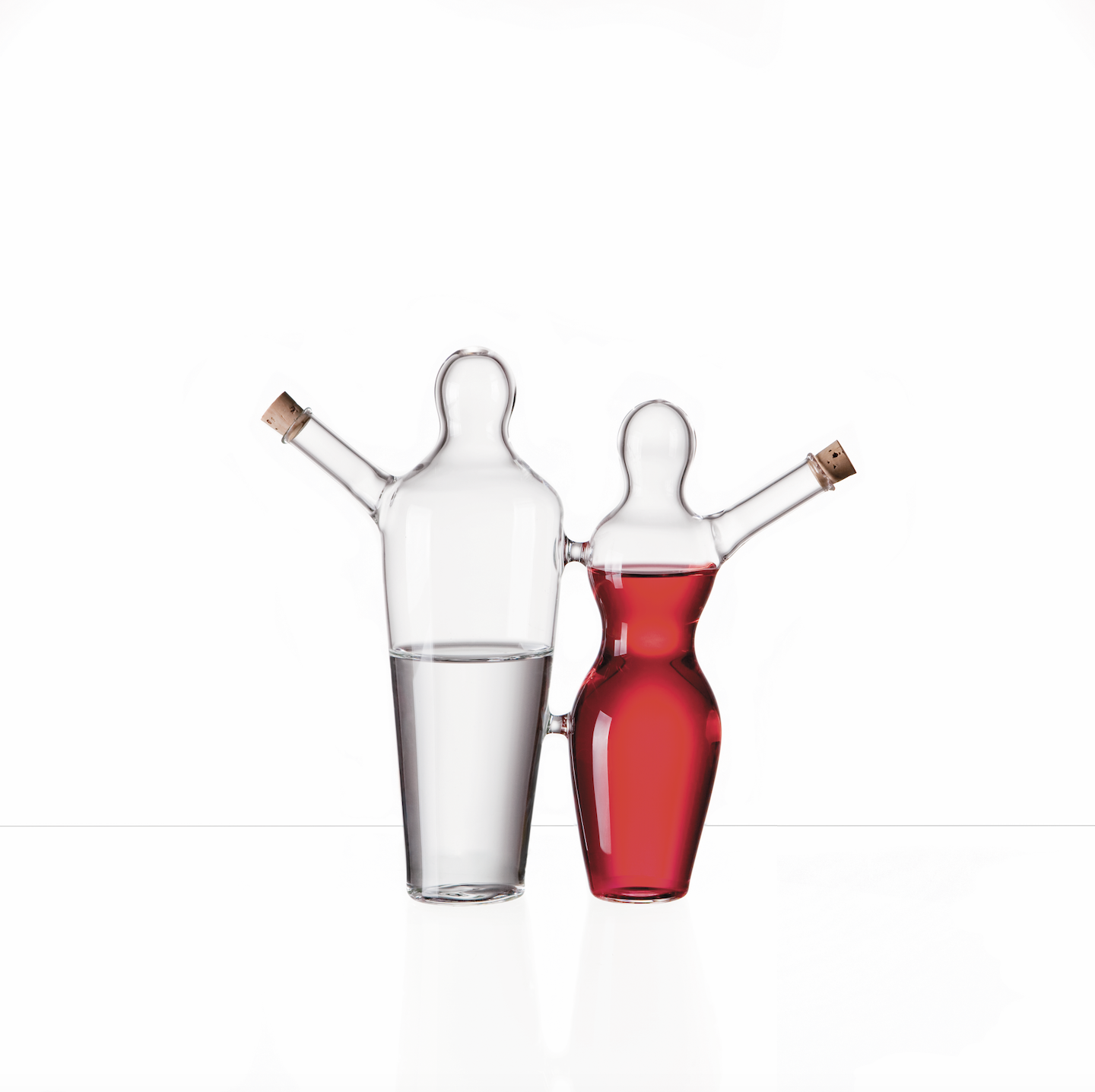 Babushka limited edition of glass containers