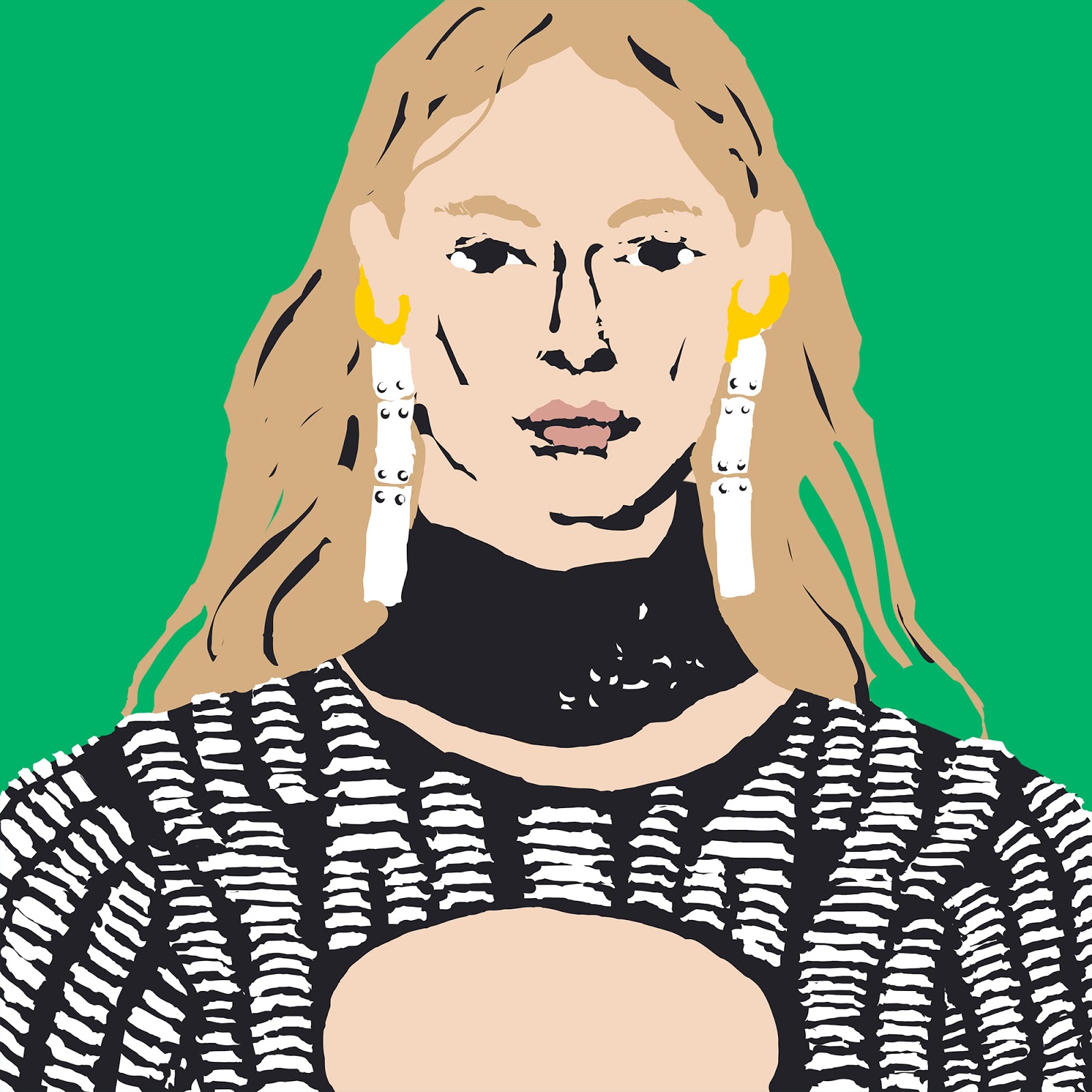 illustration of the Spring 2017 Ready-to-Wear collection for Proenza Schouler