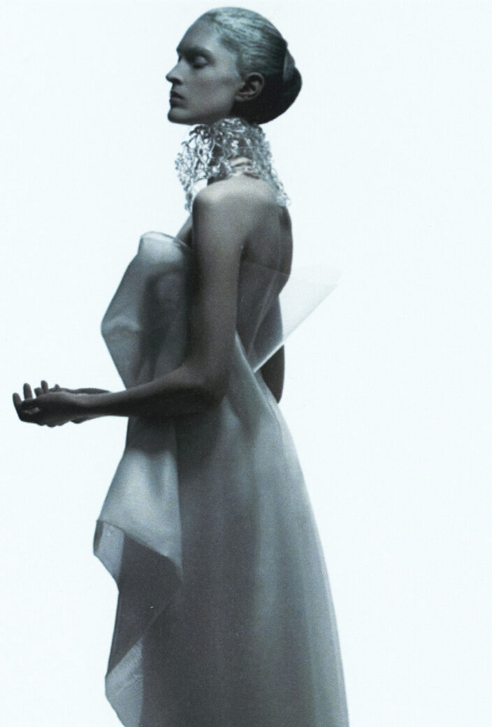 Homage to Glass collection incorporating original glass jewelry