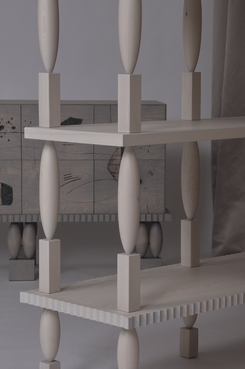 Luna collection of lighting, Nouveau collection of furniture 