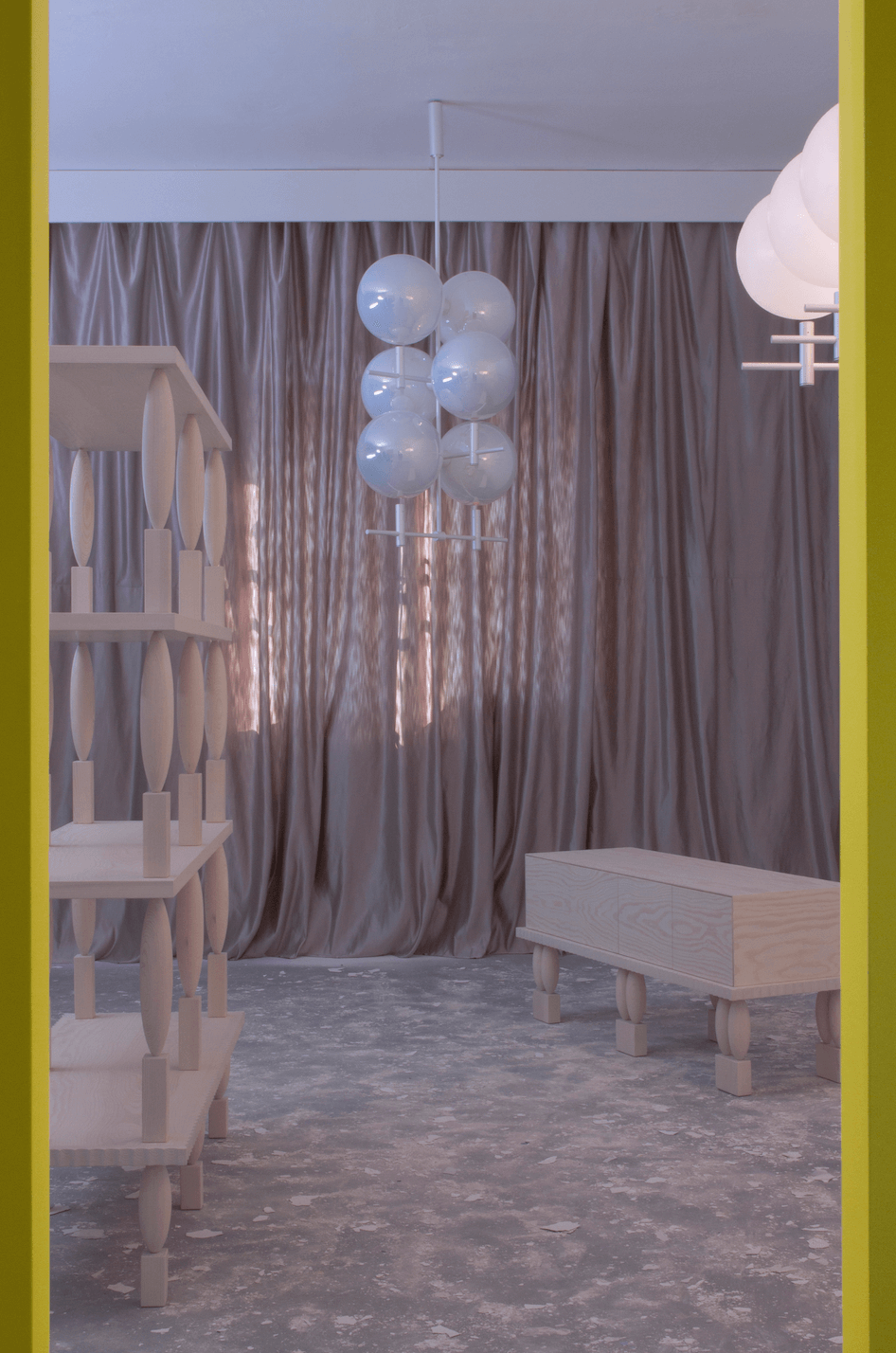 Luna collection of lighting, Nouveau collection of furniture 