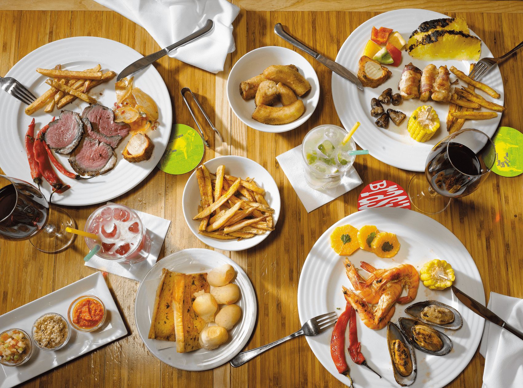 redesign of Ambiente restaurants and the book Naprej!