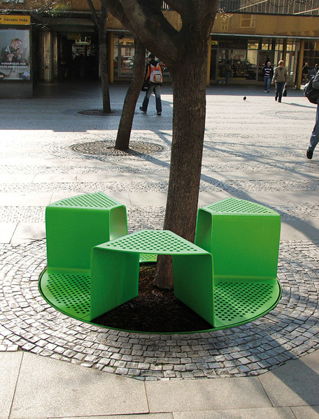 Sinus street furniture for mmcité