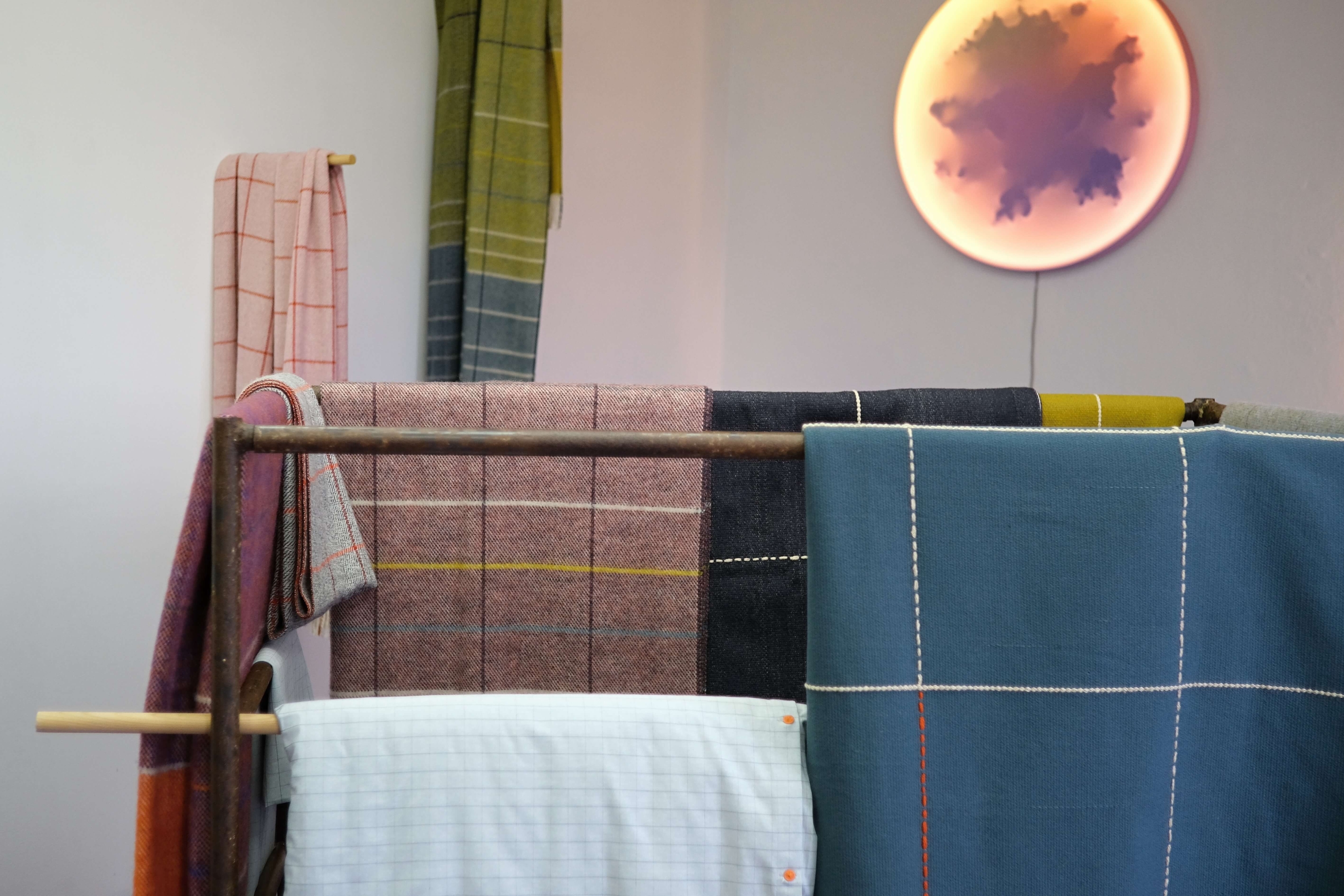 collection of blankets, shawls, carpets and bedding (Durch Duo) and textile products (IHOR)