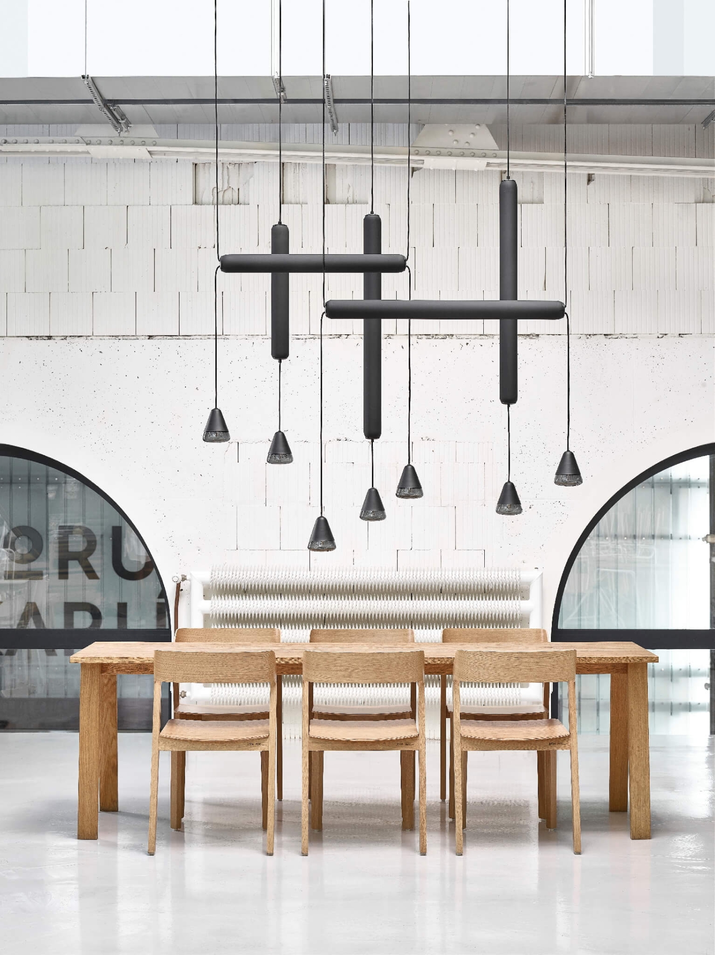 Knot (Chiaramonte Marin) and Puro (Lucie Koldová) collections of lightings