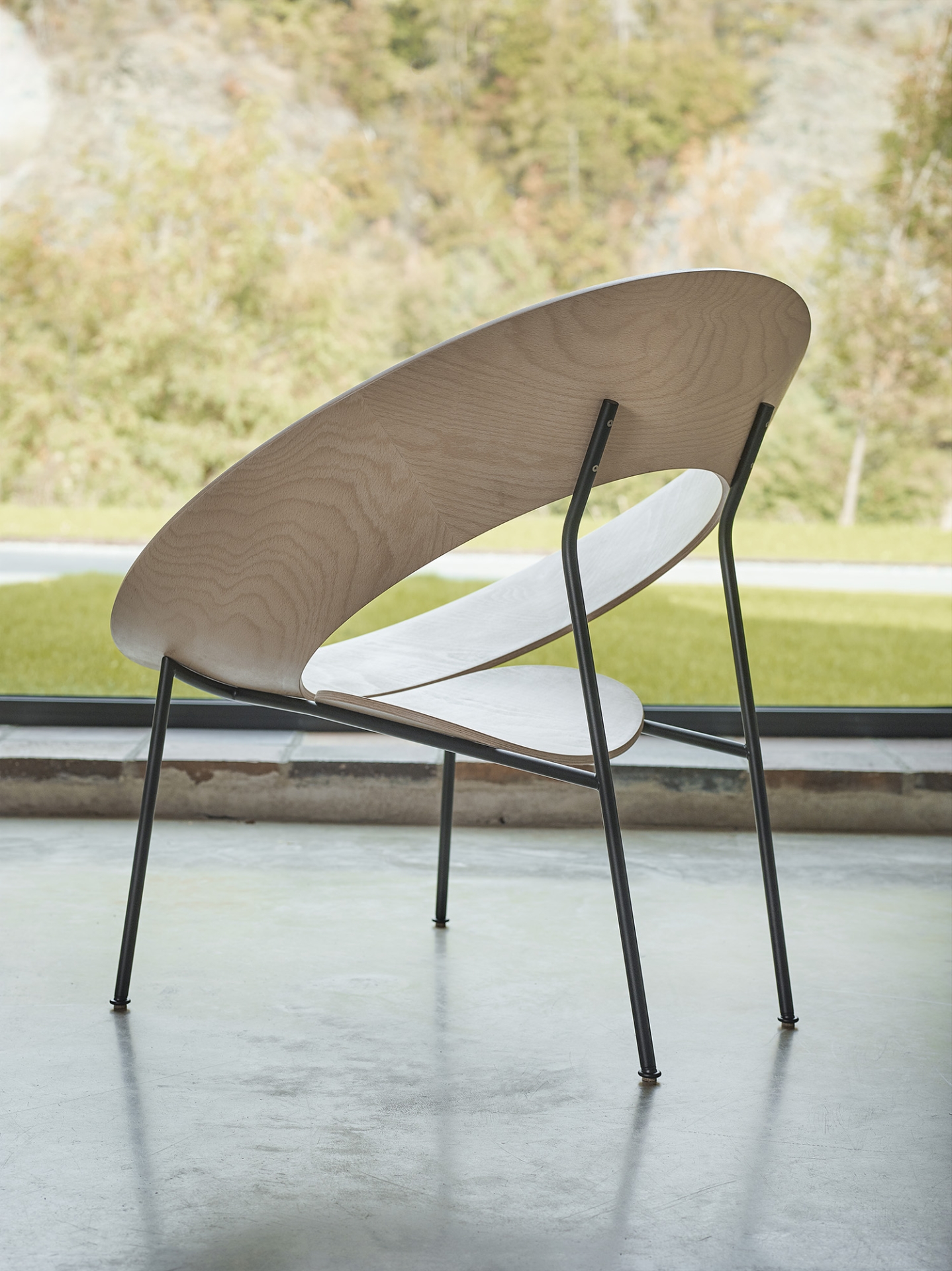 Cocon chair (Lucie Koldová), Steps bench (Hermann & Coufal)