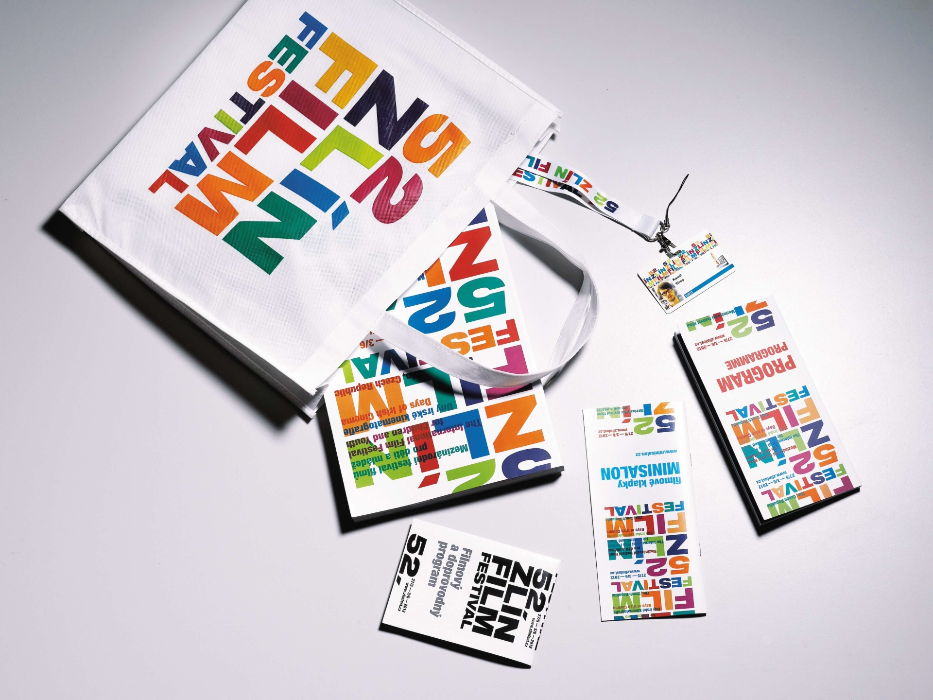 visual style of Rock for People 2012 festival and the 52nd Zlín Film Festival