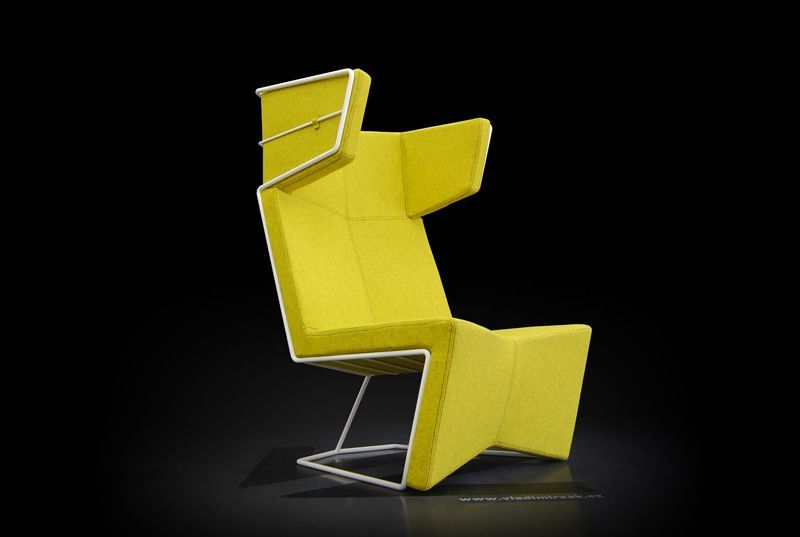 Kubikula armchair and sofa for UP závody, Ušák armchair and Therapia chair for Prowork (with Divan Design)