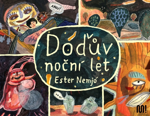 ilustrace autorské knihy Dóďův noční let (Meander)