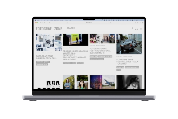 vizuální identita a web pro Fotograf Zone