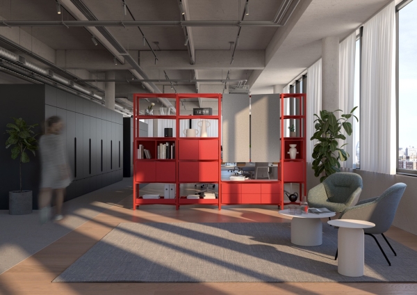 modulární úložný systém LOCKERS SYSTEMATIC (Cirque.Menu)