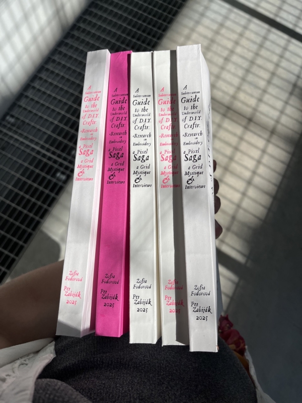 A Subterranean Guide to the Underworld of D.I.Y. Crafts: a Research on Embroidery, a Pixel Saga, a Grid Mystique & Interviews