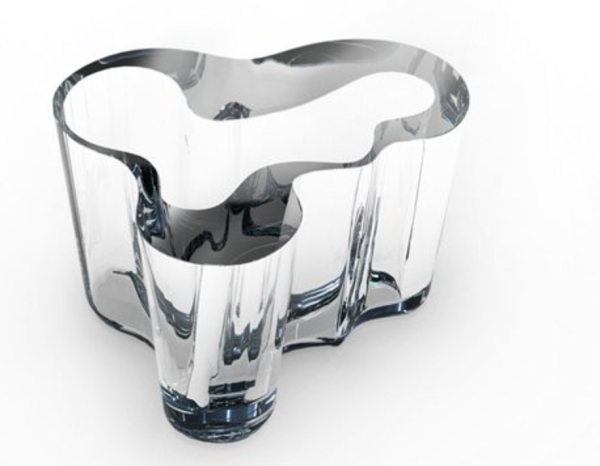 mísa Droog Aalto, kolekce sedacího nábytku (Polstrin) a vázy (Moser)