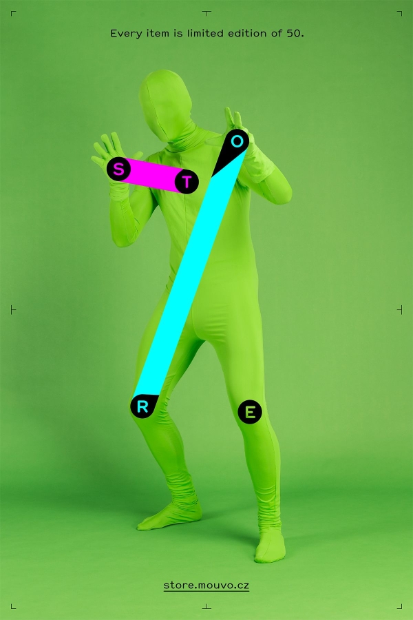 koncepce a vizuální styl pro festival Mouvo 2016