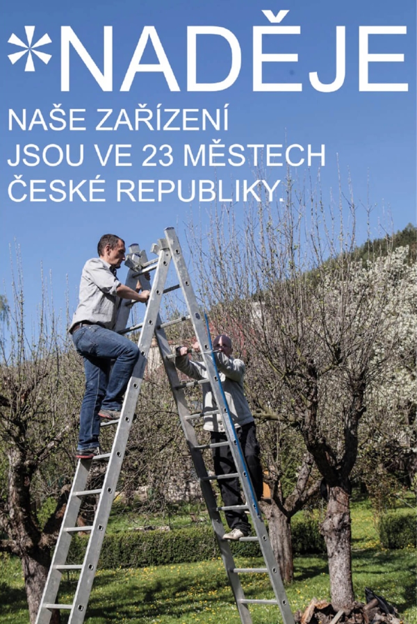logo a komplexní vizuální styl pro neziskovou organizaci Naděje