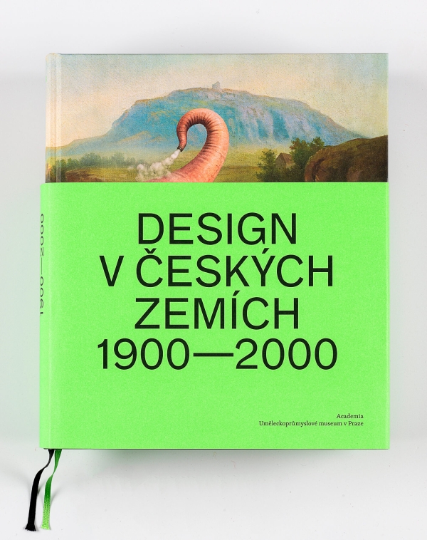 grafické zpracování publikace Design v českých zemích 1900–2000 (Academia)