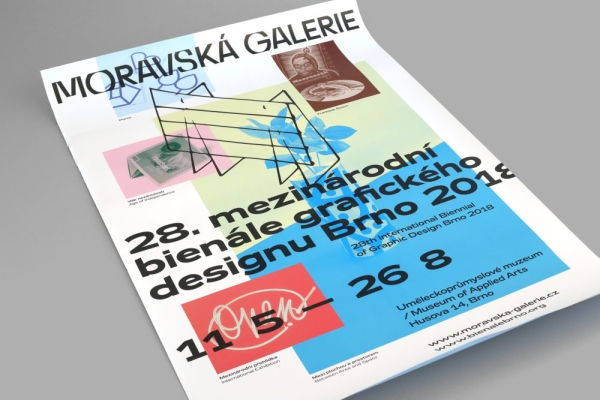 kurátorská koncepce a vizuální identita 28. Mezinárodního bienále grafického designu Brno