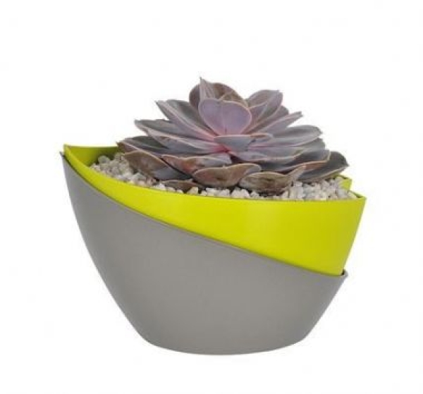 samozavlažovací květináč Doppio (Lukáš Matěja)