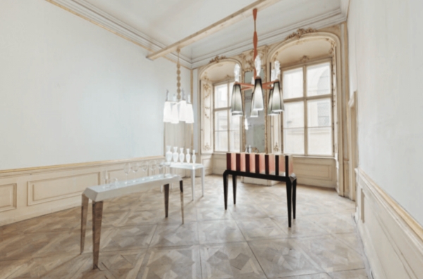 kolekce interiérových artefaktů Pokoj knížete Myškina