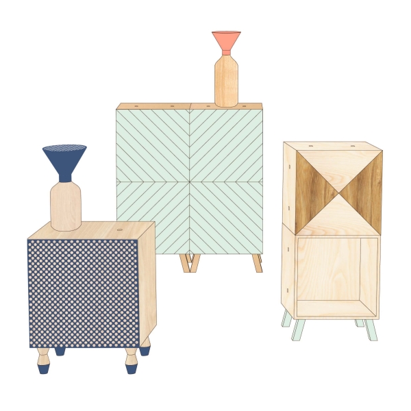 kolekce nábytku UNI 